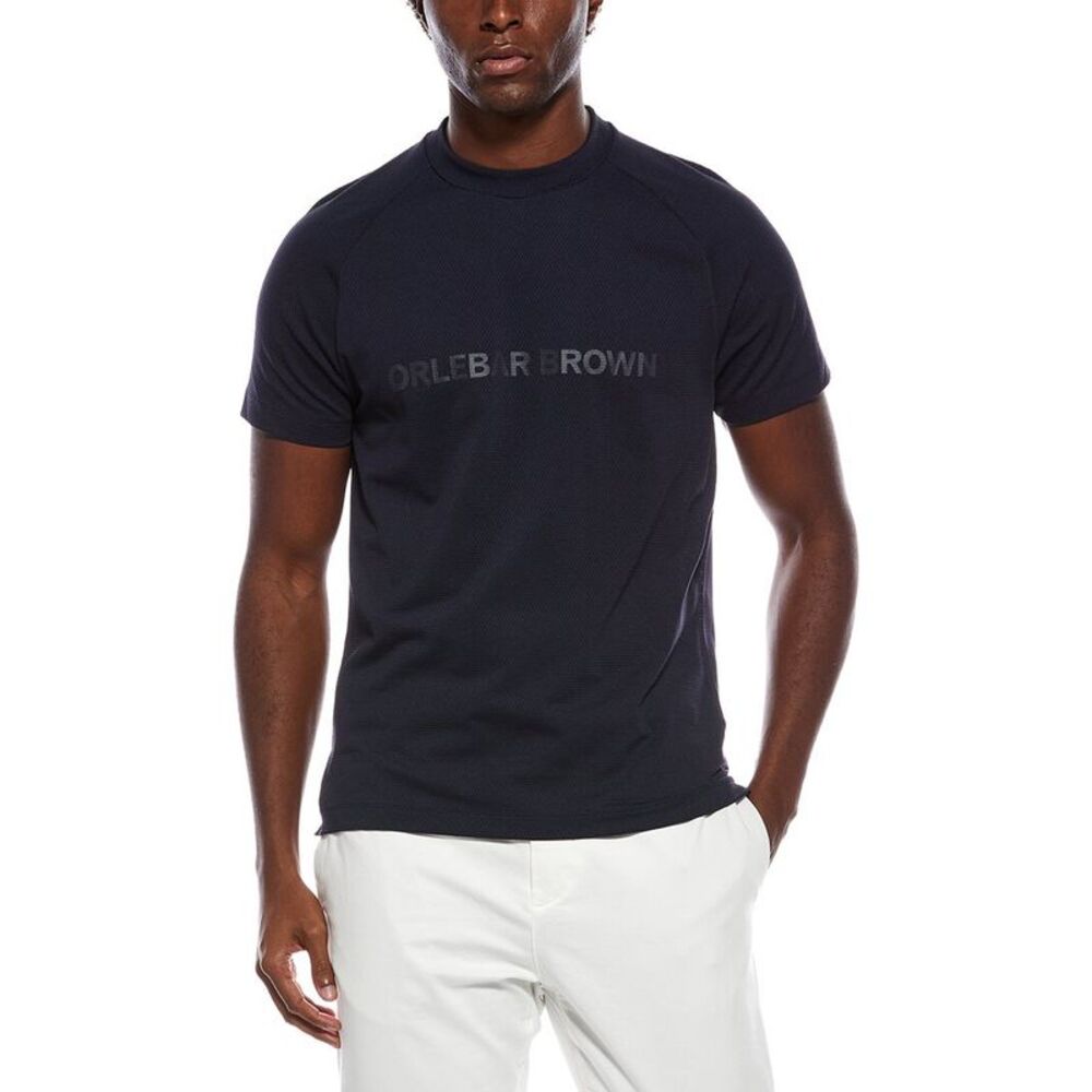 Orlebar Brown Mens Lothian T-Shirt, Navy